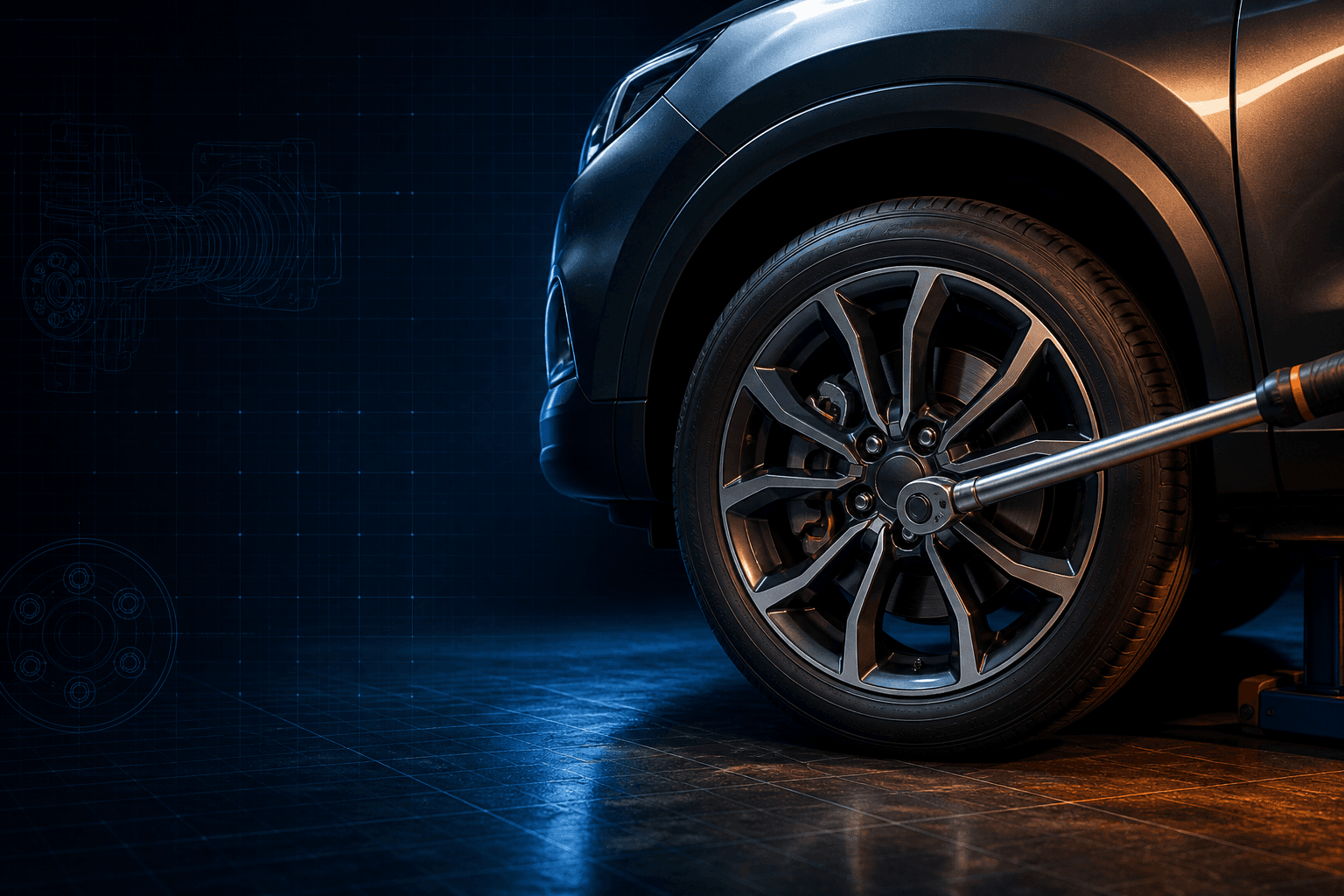 2012 Jeep Wrangler JK Bolt Pattern and Wheel Hardware — TorqueSheet technical feature image
